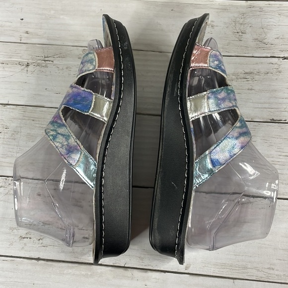 Alegria Venice Impressionista Pastel Watercolor Look Sandals Size 8-8.5 - Picture 9 of 13